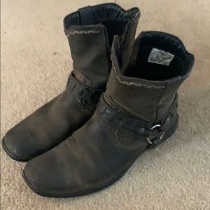 Bed•Stu Charcoal grey boots